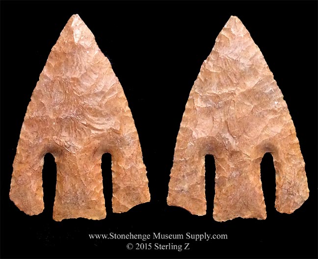 Lithic Cast of a Texas Andice Point - Andice Arrowhead - Andice Replica - Andice Cast - Lithic Casts for sale