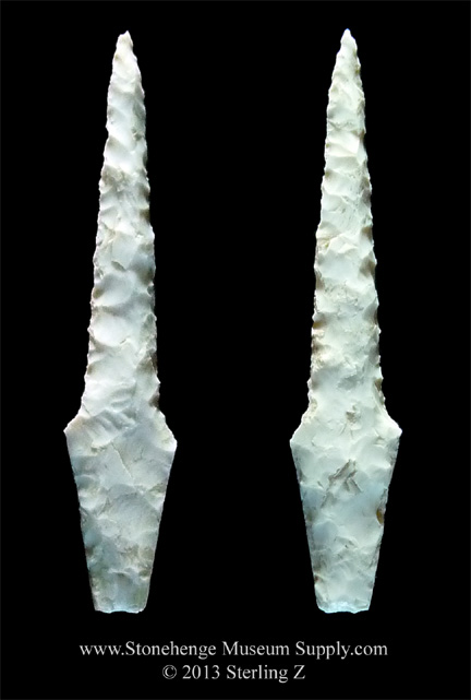Angostura Drill Lithic Cast - Texas Arrowhead - Paleo Drill Rusty Lilljedahl