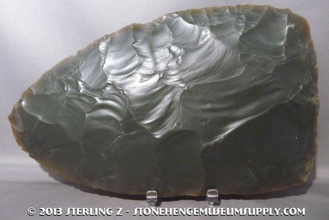 Texas Arrowhead for sale - Large Biface  - Cast for sale - Texas arrowheads.