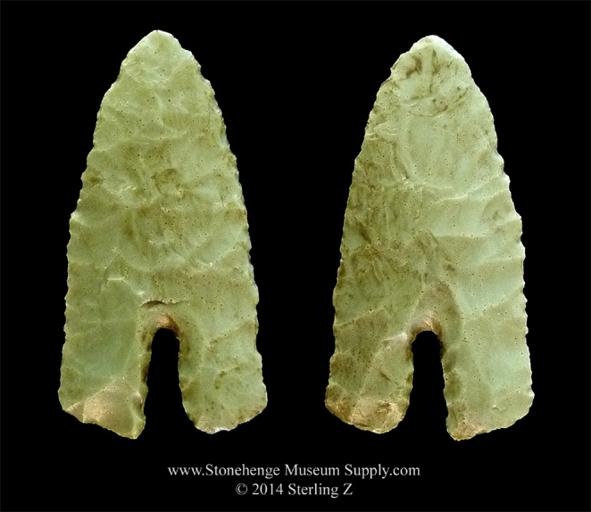 Half Creek Calf Creek cast - arrowhead cast for sale - Arkansas Calf Creek arrowhead