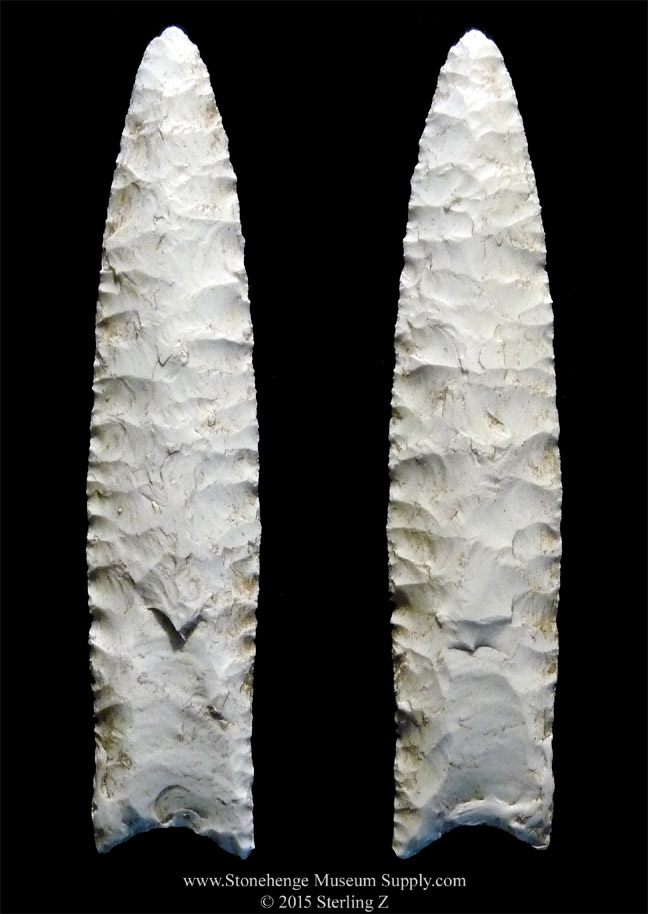 Fluted Clovis Point Perry County IL Illinois - Mack Ashman Collection - Burlington Chert Clovis Point