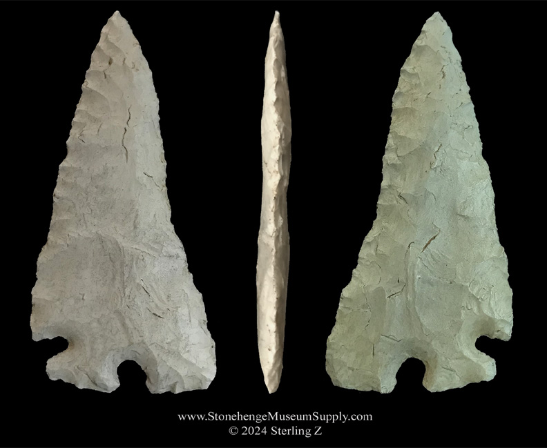 Corner Base Tang lighic cast corner tang lithic casting