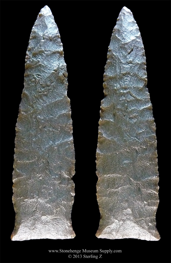 Dalton Arrowhead lithic cast - Oklahoma Dalton Point
