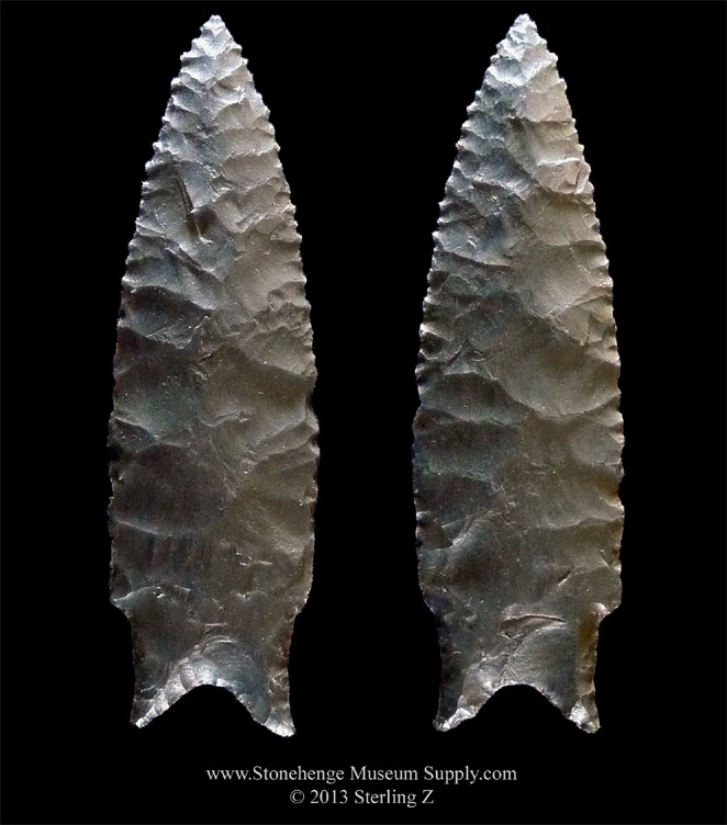 Dalton Arrowhead - Olive Branch archaelogical site - Alexander County Illinois