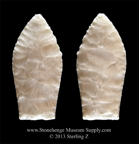 Midland arrowhead for sale - Paleo lithic cast of a Midland Point West Texas