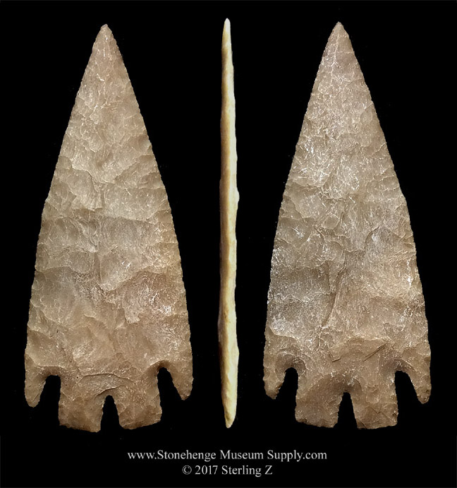 Dwain Rogers Montell Point - Bell County TX - Montell arrowhead for sale - Texas Montell point - Arrowhead