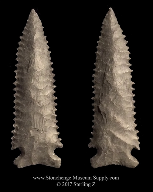 Kentucky Pine Tree point - arrow head KY arrowhead Pine Tree point Sterling Z