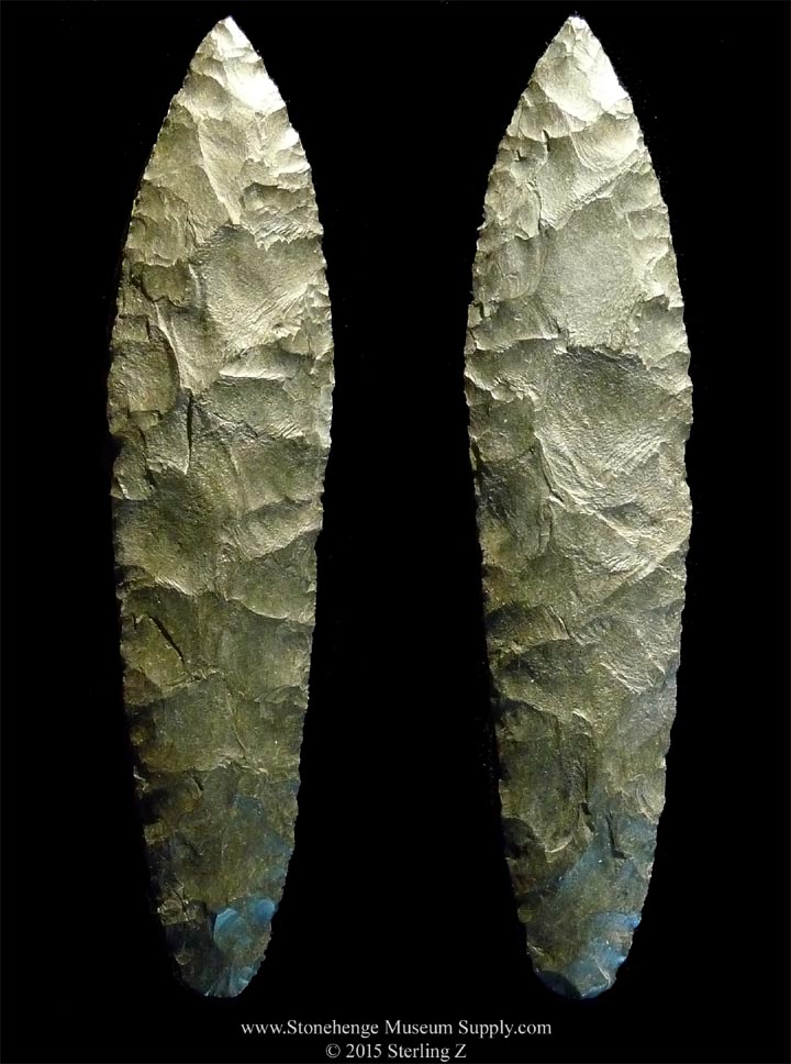 Ramey Knife blade - Illinois Ramey knife - lithic casting