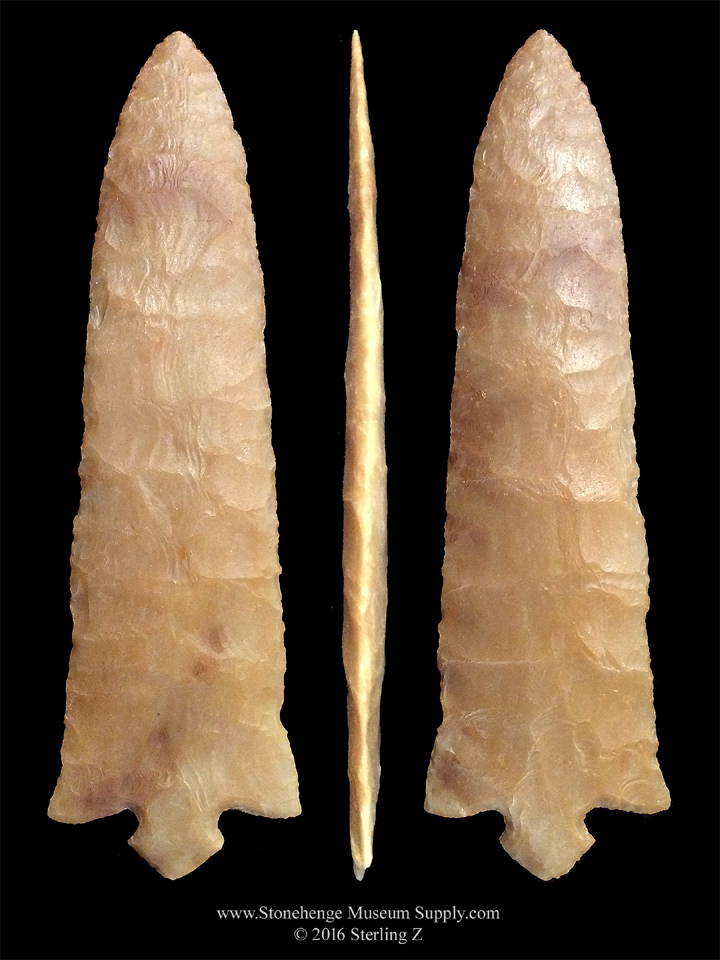 Ross Blade - Mitch Lewis Collection - Ross Knife Kaolin Flint Chert