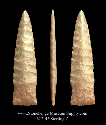 Scottsbloff point East TX cody paleo point for sale Texas Scottsbluff arrowhead cast for sale - Paleo Scottsbluff cast - Cody knife - Scottsbluff