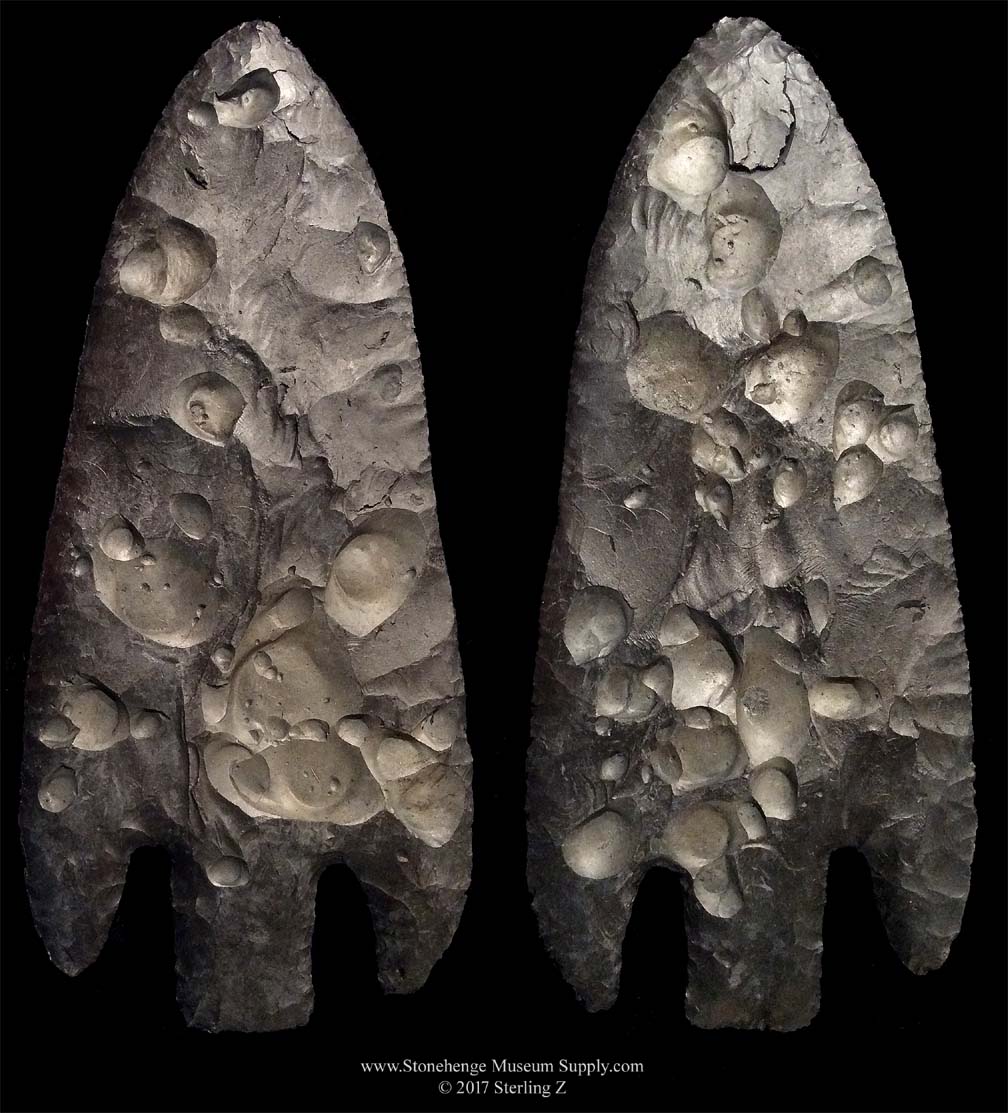 Shumla Indian Arrowhead Pecos County Texas Ceremonial Indian Artifact Shumla Knife Sterling Z 
