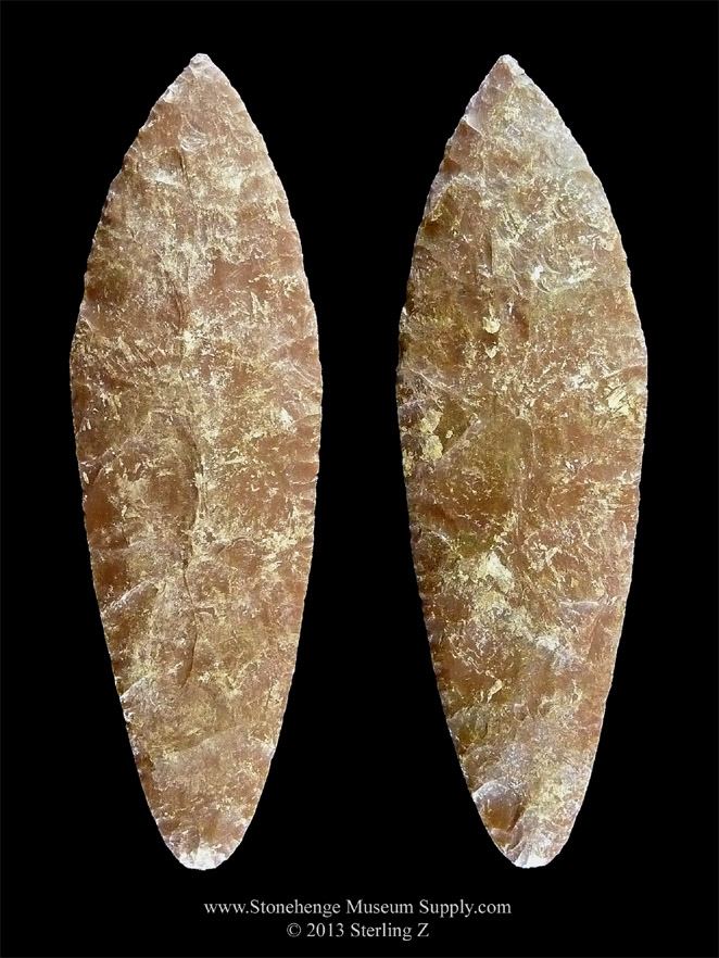 South Texas Mahaffey Lithic Cast - Bill German collection