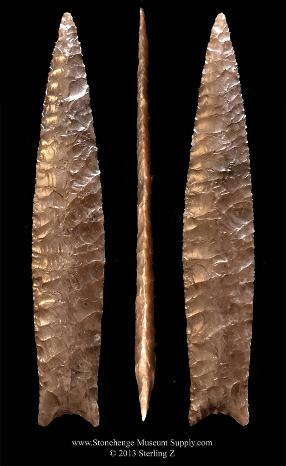 St Marys Hall Point out of Wilson County Texas - Lithic Cast - Arrowhead for sale