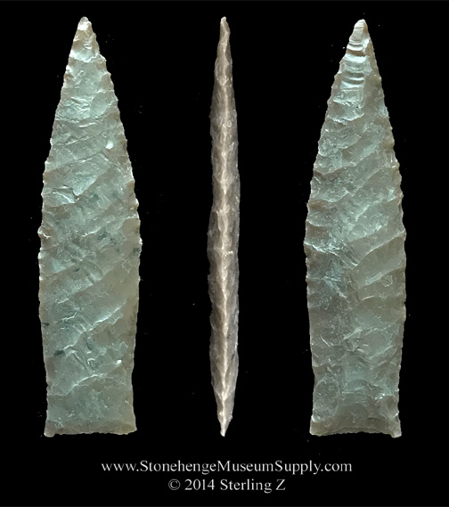 Lithic cast St Marys Hall Texas arrowhead TX lithic casting St Marys Hall Arrowhead for sale - Wilson County Texas TX