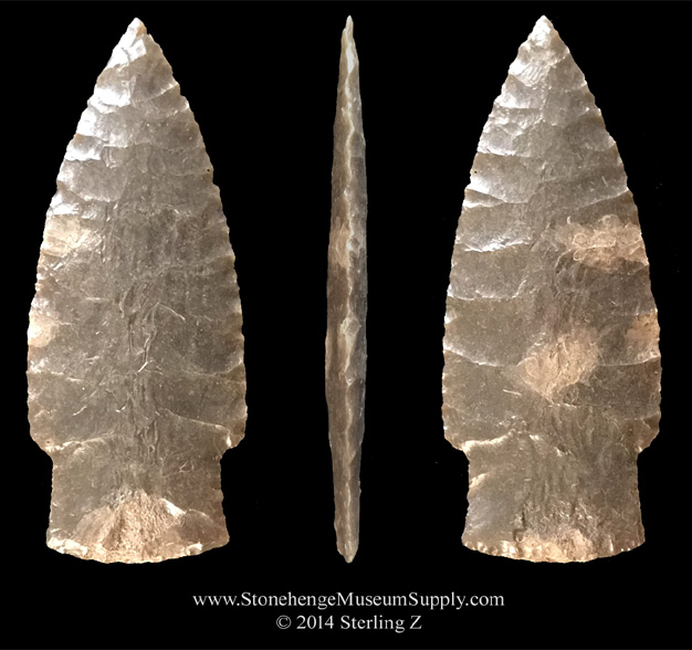scottsbluff lithic casting cody scottsbluff point cast scottsbluff arrowhead cast